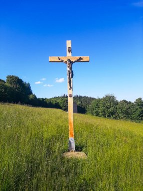 İsa 'nın çarmıha gerilmesi - Slovakya Dağı' nda Haç