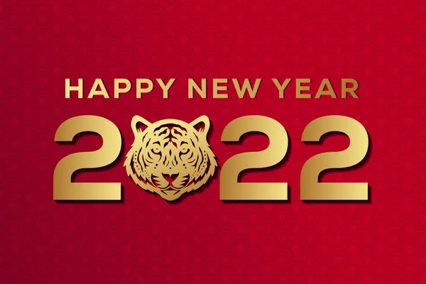 Yeni yılın kutlu olsun kaplanla 2022. Kaplanın 2022 yılı.