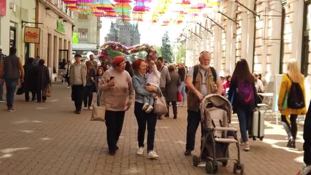 Timisoara Rumunia Kwietnia 2019 Plac Zwycięstwa Timfloralis Międzynarodowy Festiwal Kwiatów — Wideo stockowe
