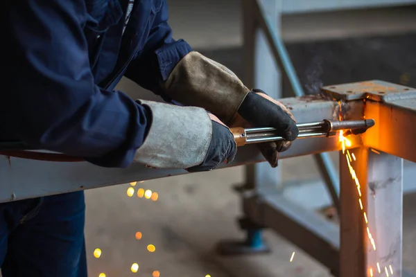 Welding Gases Oxygen Weld Cut Metals Content Safety Accessories — Stock Photo, Image