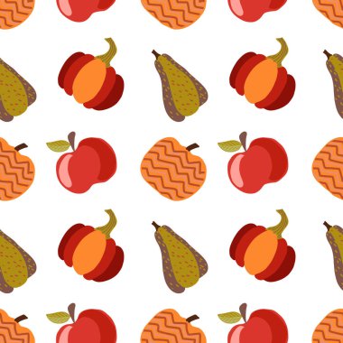 Şükran Günü 'nün kusursuz bir düzeni var. Hindi, balkabağı, kırmızı böğürtlen, sonbahar yaprakları, korkuluk, ayçiçeği, elma.