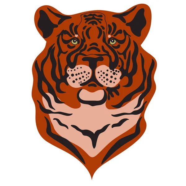 Chinese Lunar New Year Tiger Vector Illustration — Stock vektor