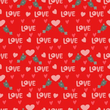 Sevgililer Günü 'nde kalpler, aşıklar, kristaller ve keklerle kusursuz romantik bir düzen..