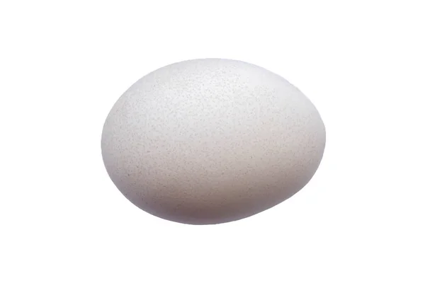 Huevos Pollo Aislados Sobre Fondo Blanco — Foto de Stock