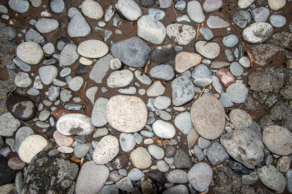 Felsen Fluss Steinhintergrund — Stockfoto