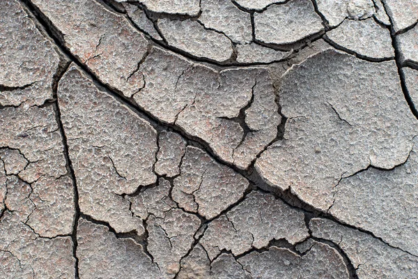 Земля Имеет Трещины Фотографии Сверху Фона Графического Дизайна Концепцией Засухи — стоковое фото