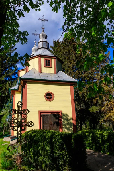 Alte Holzkirche Perejaslaw Ukraine — Stockfoto