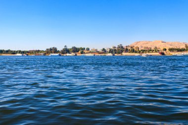 Lüksör, Mısır 'daki Nil nehri manzarası