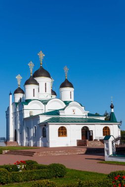 Rusya 'nın Murom kentindeki Şekil Değiştirme Manastırındaki Şekil Değiştirme Katedrali
