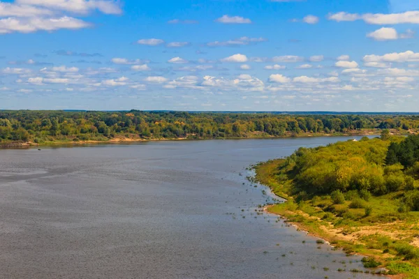 Uitzicht Rivier Oka Rusland — Stockfoto