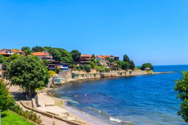 Görünümü, Nessebar, Bulgaristan tarihi kentin set of
