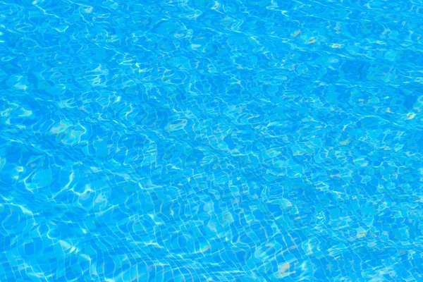 Υφή Του Νερού Στην Πισίνα Για Φόντο Επιφάνεια Της Γαλάζιας — Φωτογραφία Αρχείου