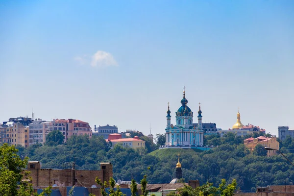 Igreja Ortodoxa Santo André Kiev Ucrânia — Fotografia de Stock