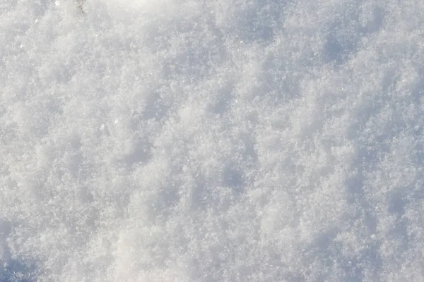 Текстура Белого Снега Зимний Фон — стоковое фото