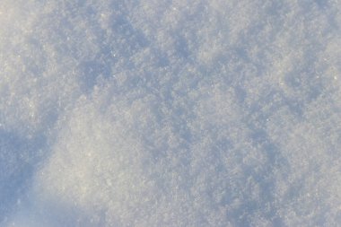 Beyaz karın dokusu. Kış arkaplanı