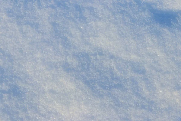 白い雪の質感 冬の背景 — ストック写真