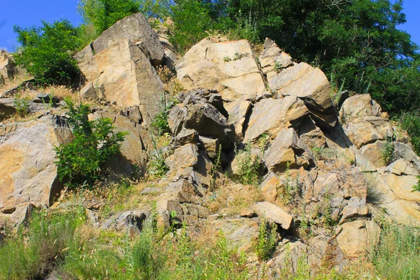 Blick Auf Die Felsen — Stockfoto