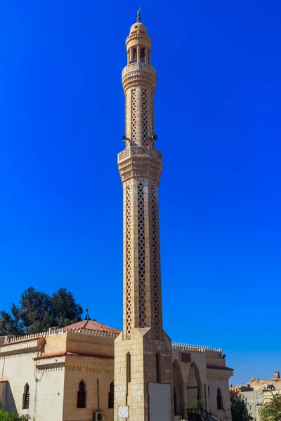 Mezquita Barrio Dahar Casco Antiguo Hurghada Egipto — Foto de Stock