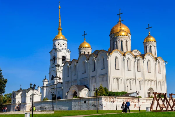 Vladimir Russia August 2019 Dormition Cathedral Assumption Cathedral Vladimir Russia — Zdjęcie stockowe