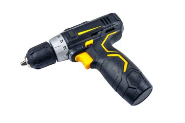 Beyaz arka plan üzerinde izole Akülü tornavida