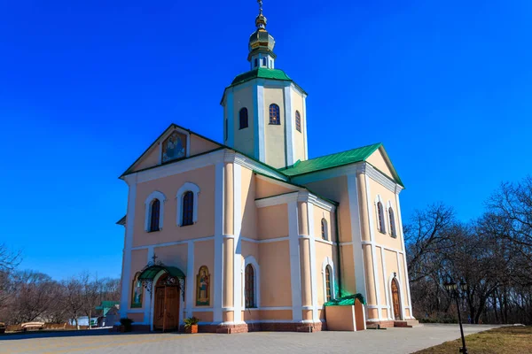 Motroninsky Kloster Heilige Dreifaltigkeit Kholodny Yar Ukraine — Stockfoto