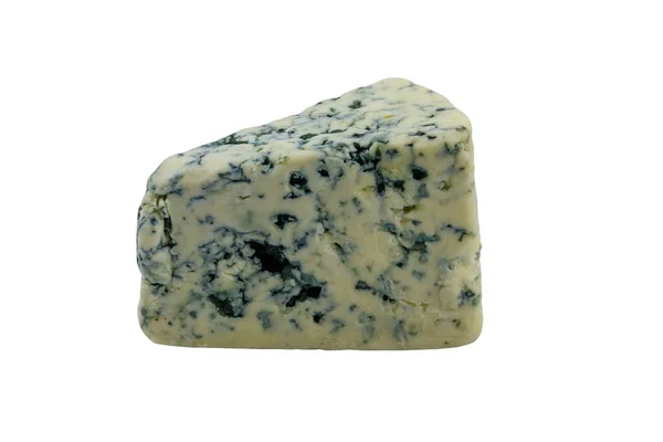 蓝奶酪 模子在白色背景上隔离 — 图库照片