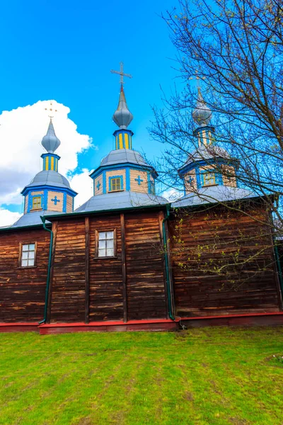 Старая Деревянная Церковь Переяславе Украина — стоковое фото