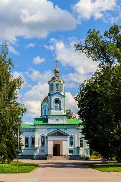 Hemelvaartkerk Myrhorod Oekraïne — Stockfoto