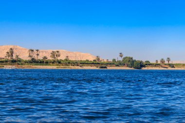 Lüksör, Mısır 'daki Nil nehri manzarası