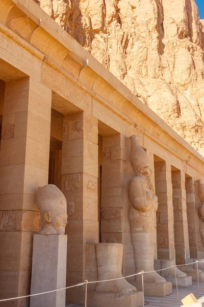 Templo Mortuário Hatshepsut Luxor Egito — Fotografia de Stock