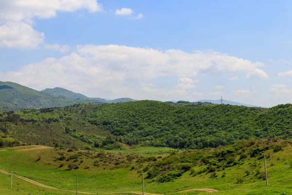 Vista Sulle Montagne Caucasiche Georgia — Foto Stock