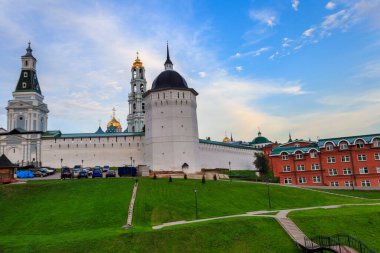 Sergiev Posad, Rusya 'daki St. Sergius Trinity Lavra manzarası