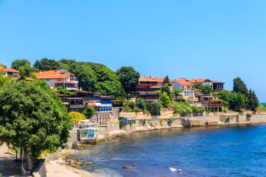 Görünümü, Nessebar, Bulgaristan tarihi kentin set of