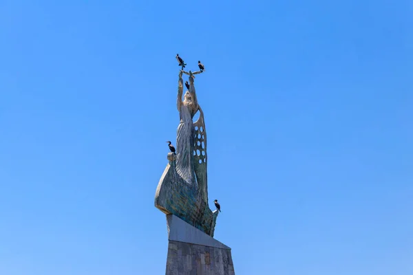 Monument Nicholas Old Town Nessebar Bulgaria — ストック写真