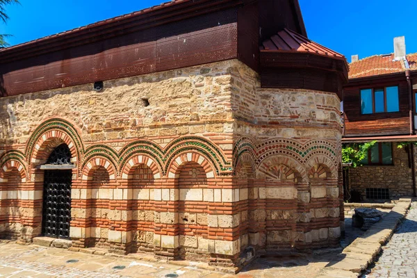 Iglesia Santa Paraskeva Casco Antiguo Nessebar Bulgaria Patrimonio Mundial Unesco — Foto de Stock