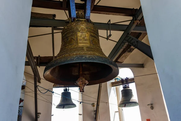 Ortodoks Kilise Çanına Yakın Çekim — Stok fotoğraf