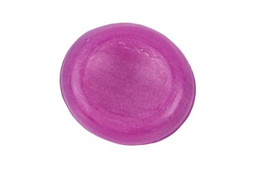 Beyaz arkaplanda izole edilmiş sabun çubuğu