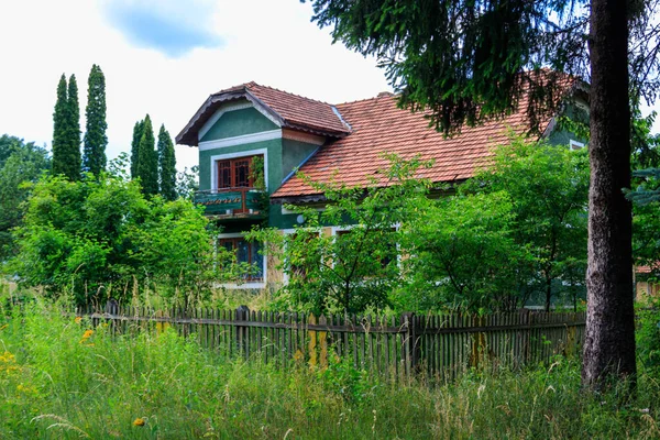 Small House Ukrainian Village — Stock Photo, Image