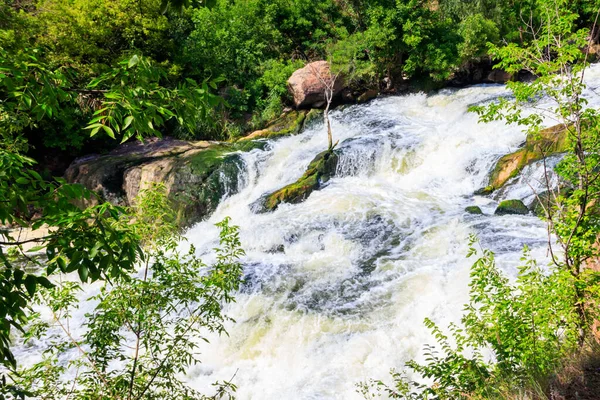 Пороги Реке Ингулец Кривом Роге Украина — стоковое фото