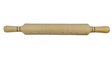 Beyaz arkaplanda izole edilmiş ahşap oklu iğne