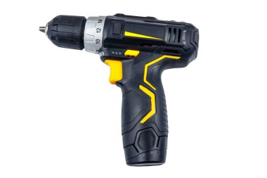 Beyaz arka plan üzerinde izole Akülü tornavida