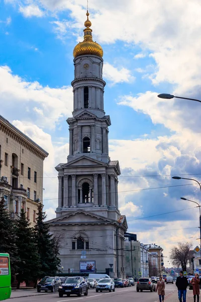 Kharkiv Ucrânia Abril 2021 Catedral Assunção Dormição Kharkov Ucrânia — Fotografia de Stock