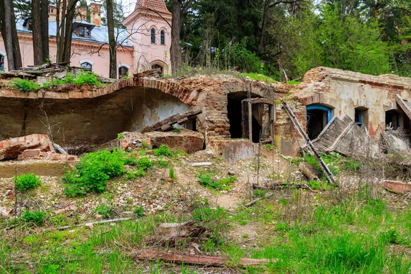 Ruinerna Förstörd Byggnad — Stockfoto