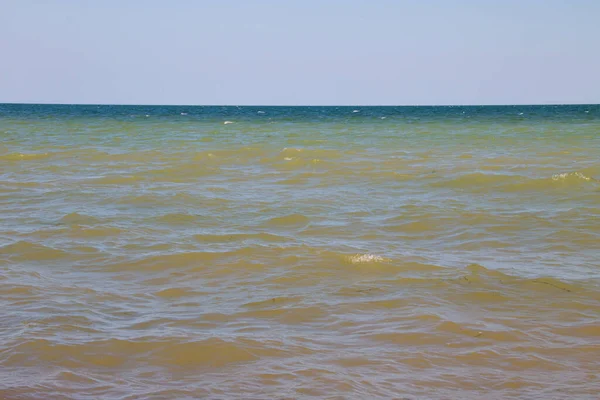 Utsikt Över Azovska Havet Sommaren — Stockfoto