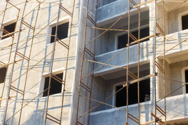 House under a construction