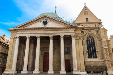 İsviçre Cenevre 'deki Aziz Peter Katedrali