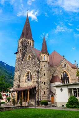 İsviçre, Interlaken 'deki St. Joseph Katolik Kilisesi