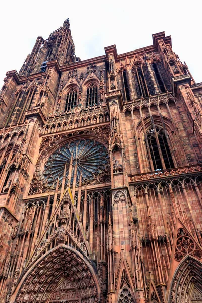 Catedral Estrasburgo Catedral Nossa Senhora Estrasburgo Estrasburgo França — Fotografia de Stock