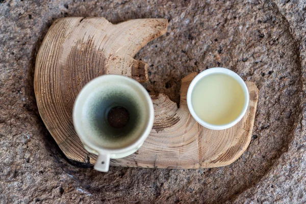 Çin Kung Fu Çayı 'nın demleme ve düzeneği.