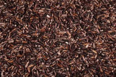 Siyah pirinci tabağa ya da tahıl tabağına koy.